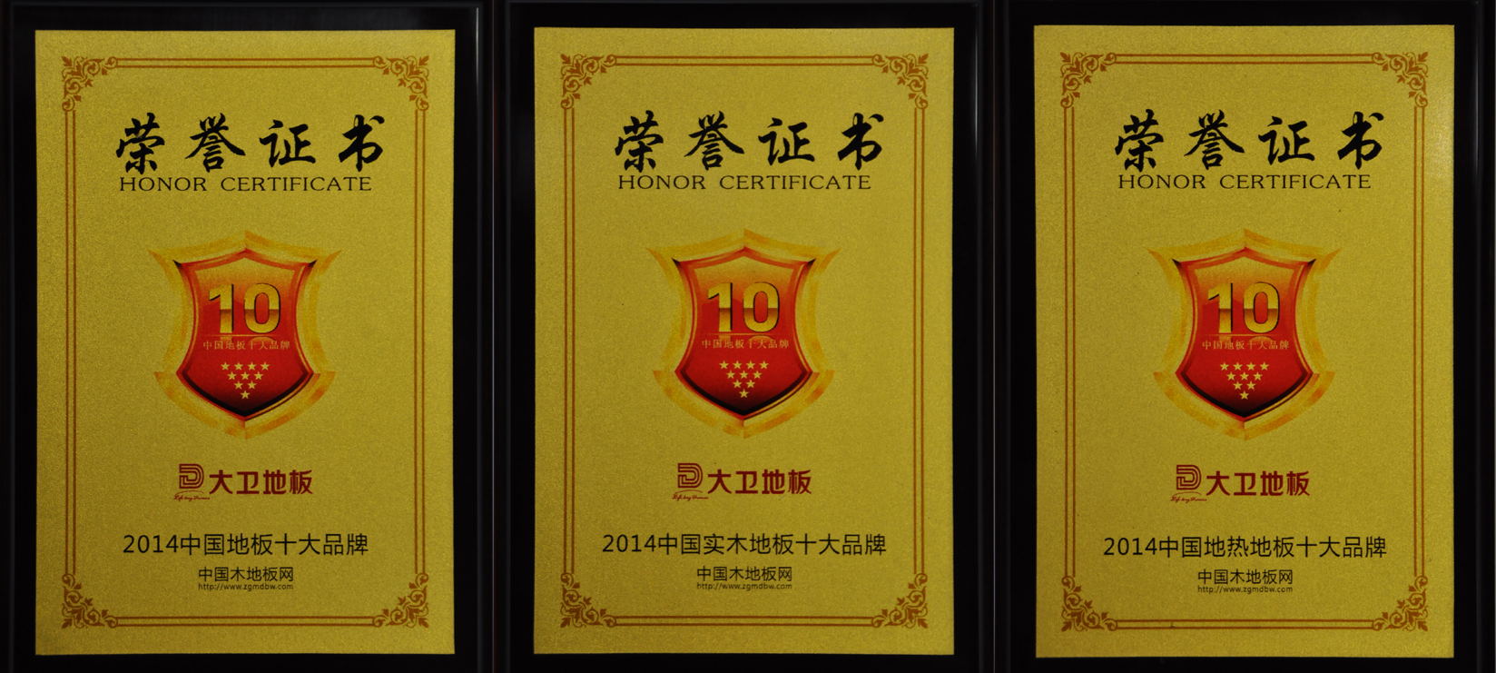 中国地板十大品牌大卫地板斩获3项荣誉(1).jpg